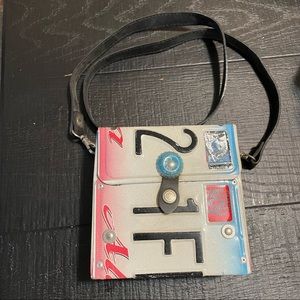 Alabama car tag purse